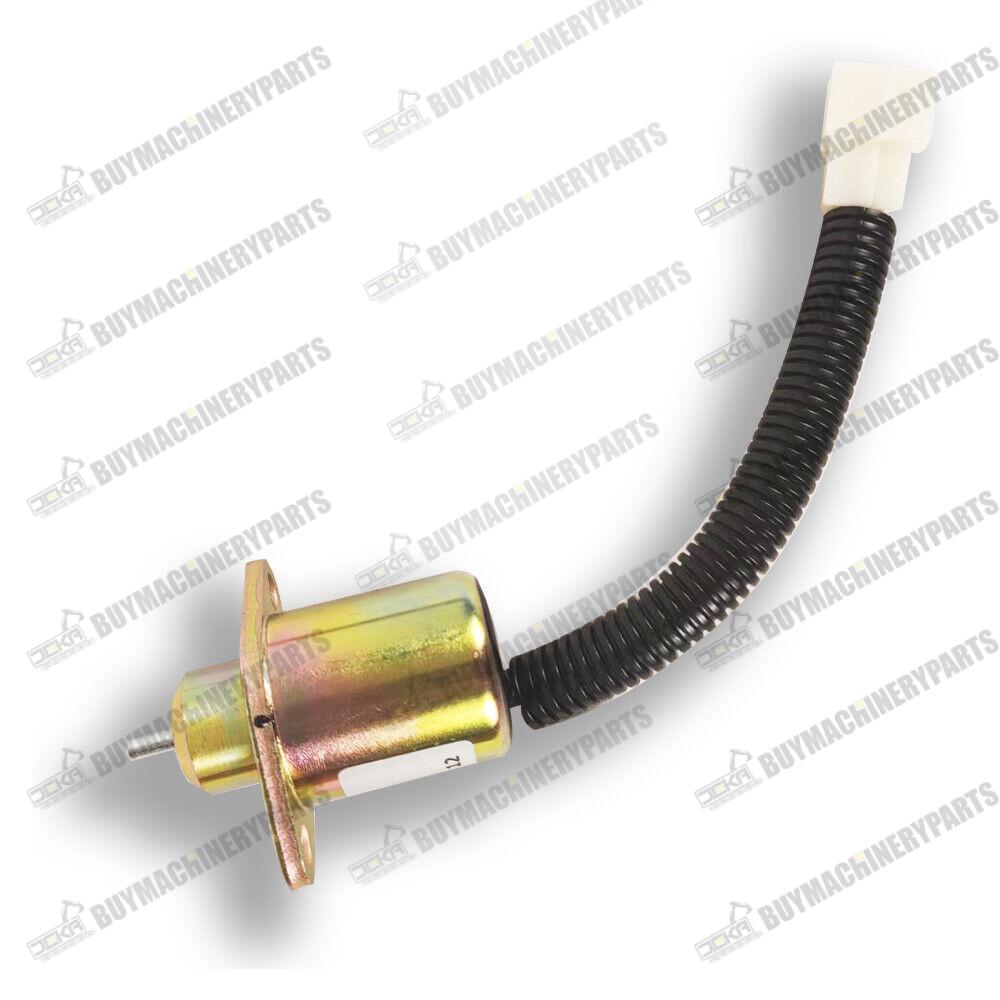 Fuel Shut Off Solenoid Valve Fit for Kubota D1105 Woodward Yanmar Diesel 12V New