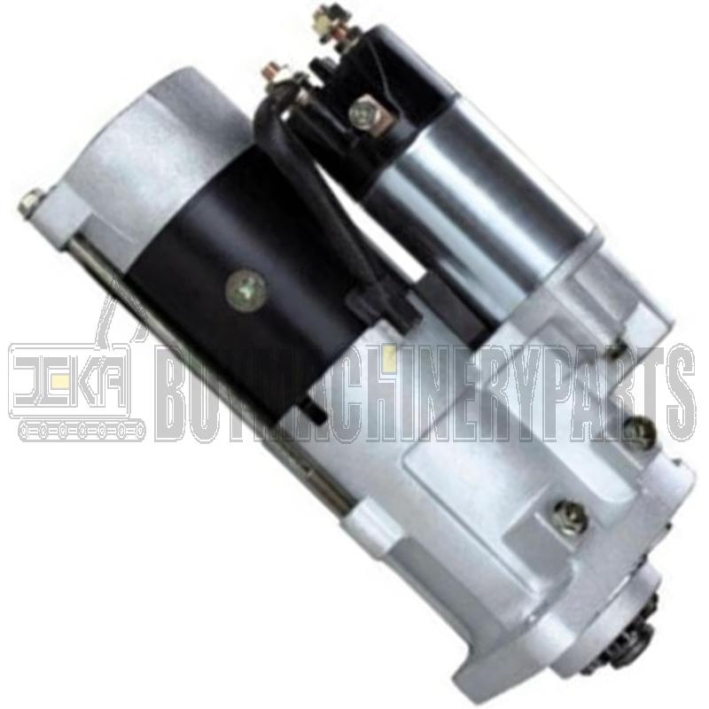 Starter Motor M008T97171 M00-8T97171 Compatible with Mitsubishi Engine 6D34 Excavator SK200-6 SK200-6E HD820