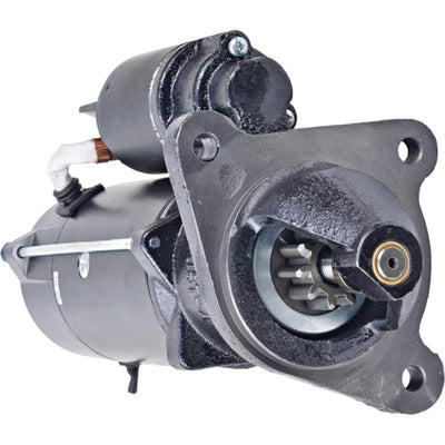 410-29034 Starter Compatible With Ts100 Ts110 Ts115 Ts90 Tm115 Tm125 Tm150 Tm165 Holland Tractor, Mxm120, Mxm130, Mxm140, Mxm155