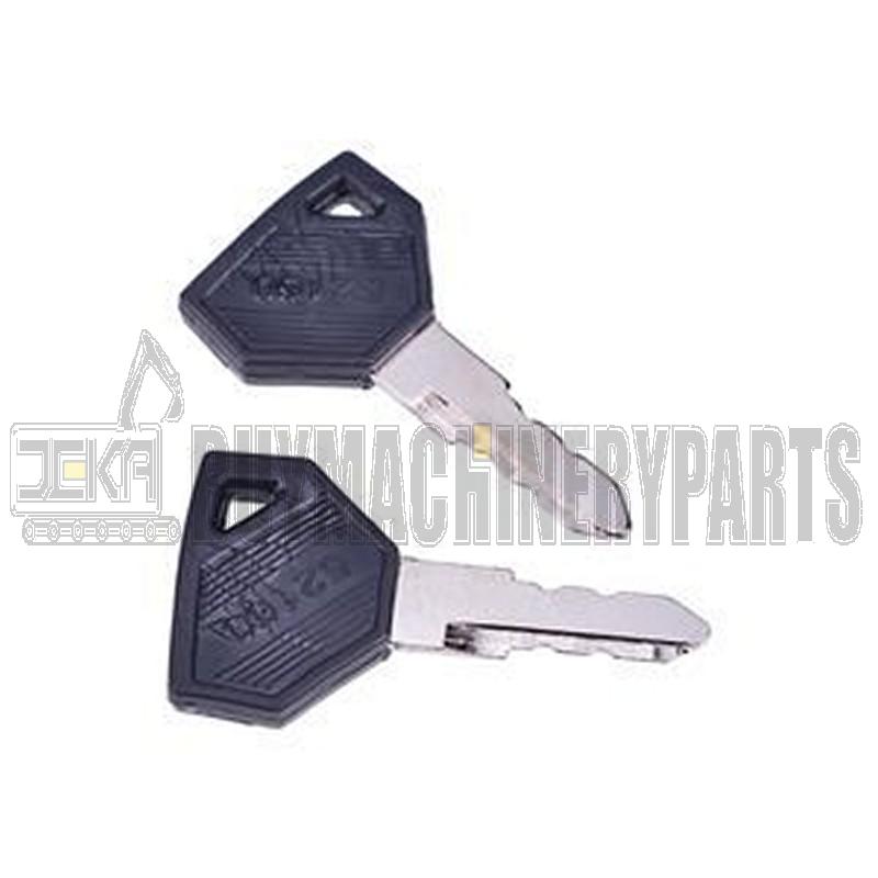Ignition Key 198360-52160 LVA803606 for Yanmar Engine 3TNE74 John Deere Tractor 2210 2305 2320 2520 4010 4100 4110 4115