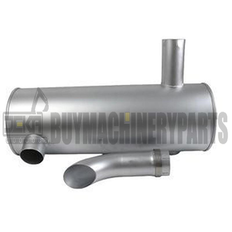Muffler Silencer VOE14541655 with Clamp and 2Pcs U-Bolt for Volvo Engine D12D Excavator EC330B EC330C EC360B EC360C EC460B EC460C EC360 EC460 EC380D EC480D