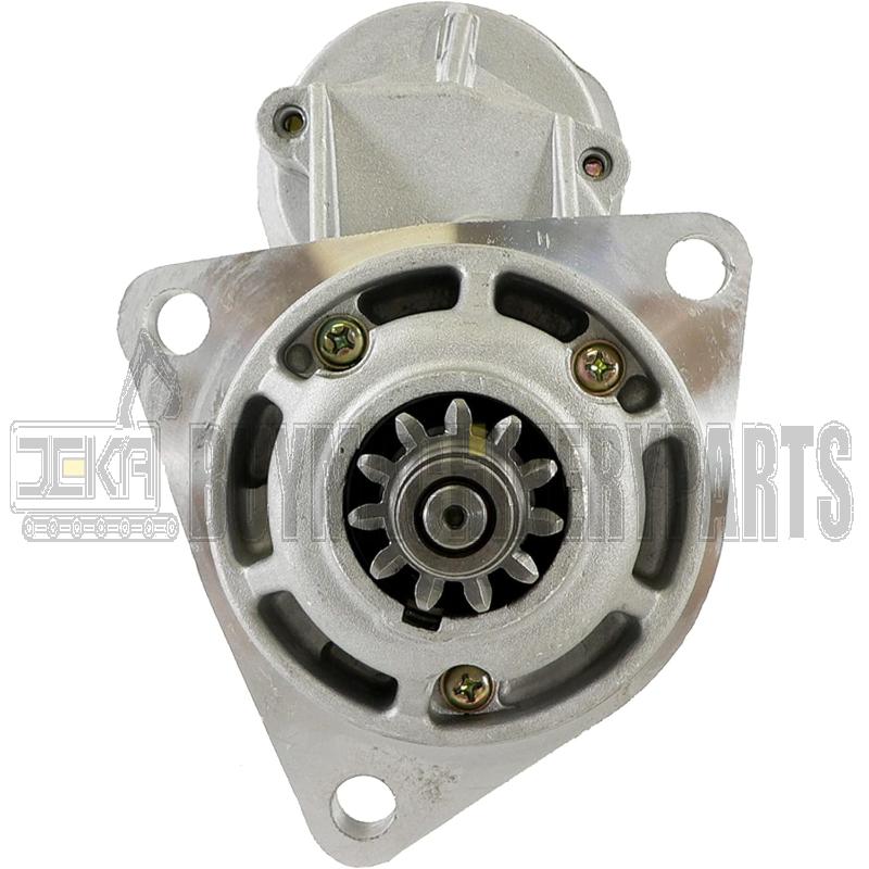 410-52015 Isuzu Industrial Starter Compatible With/Replacement For 4BB1 Engine 5811001081, 5811001690, 5811001691, 5811001692 /7X0994 /028000-5490, 028000-6561, 128000-7753