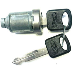 NEW Ford Focus OEM Ignition Lock Cylinder Switch Tumbler W/ 2 OEM OVAL LOGO KEYS