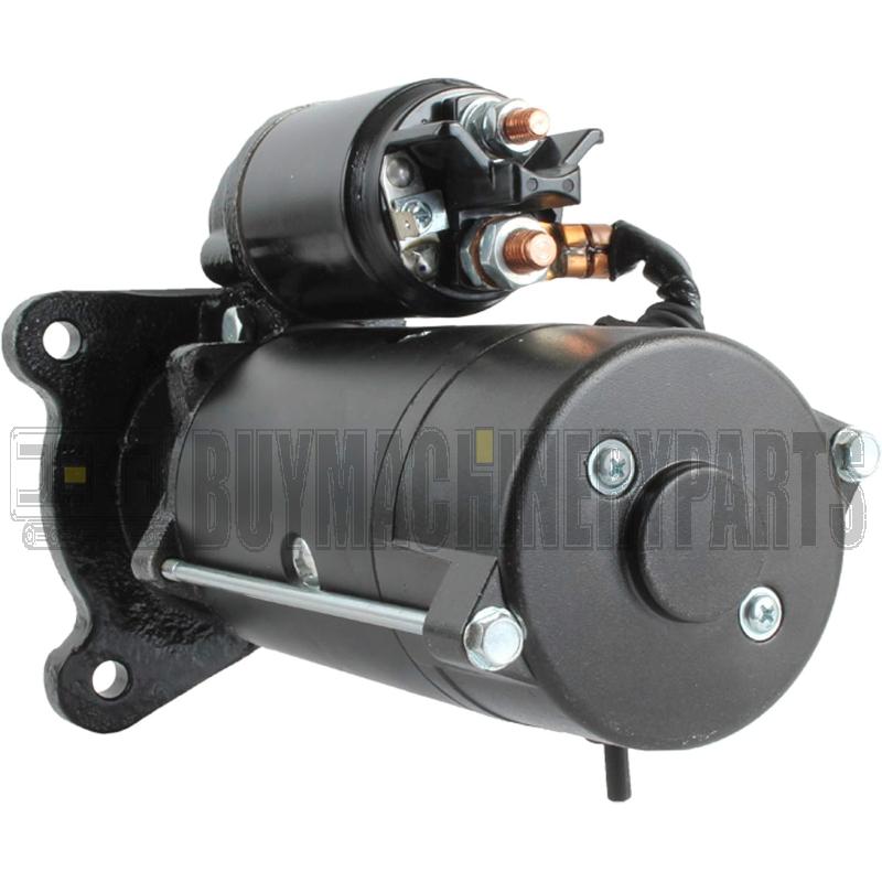 410-29034 Starter Compatible With Ts100 Ts110 Ts115 Ts90 Tm115 Tm125 Tm150 Tm165 Holland Tractor, Mxm120, Mxm130, Mxm140, Mxm155