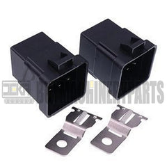 2 Pcs Relay AM123716 for John Deere Engine 4045 6068 Mower 717 717A 717E 727 727A 737 757 777 797 997 1420 1435 1445 1545 1565 Z820A Z830A