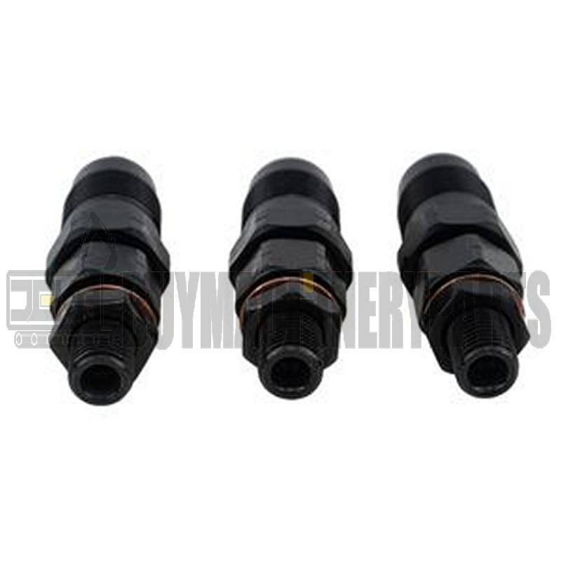 3 Pcs Fuel Injector 119517-53001 for Yanmar Engine 3TNV70-SDB 3TNV70-VBVA Excavator SV17 SV18