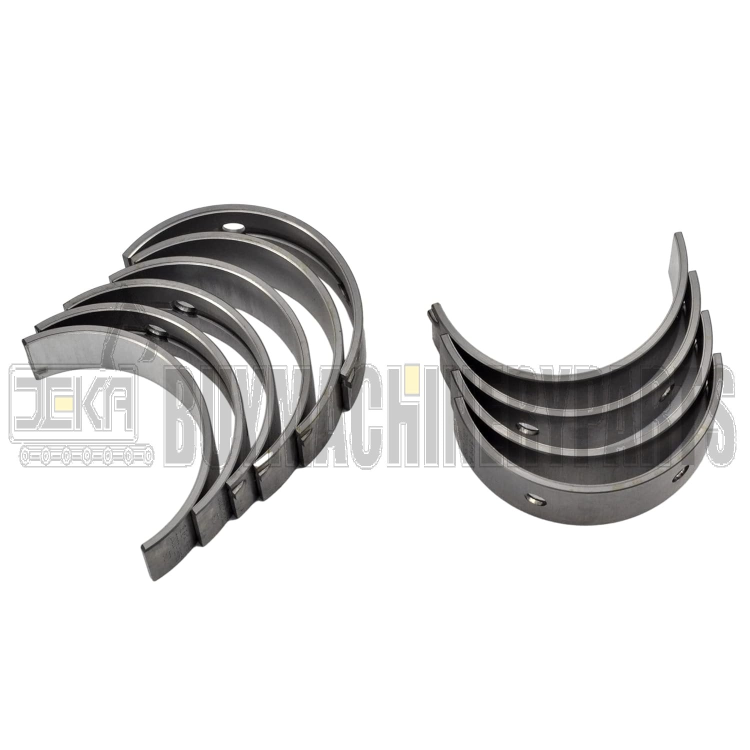 10PCS Main Rod Bearings Standard STD Compatible with Hyundai Sonata Santa Tucson 2012-2018, Crankshaft Main Bearing Set Compatible with Kia Optima Sportage 2011 2012 2013 2014 2015 2016