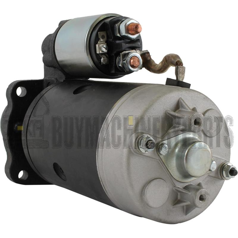 410-24176 Starter Compatible With/Replacement For Volvo Truck F6 F7 FL608 FL610 FL611 FL612 FL613 FL614 FL615 N7, Bus B50 B6F B7F BB57 IS0687 MS325 0-001-368-017 111638 410-24176 1676822