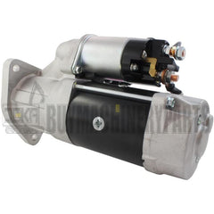 24V Starter Compatible with Doosan Wheel Loader Excavator & Log Loader with DL08 Engines 2005-2017 Replaces 19080026 300516-00056B 300516-00056C 65.26201-7073 65.26201-7073C