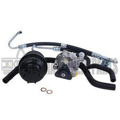 Power Steering Pump & Hoses & Reservoir With Cap 32-41-6-851-217 for BMW 325i 330i 325Ci 330Ci 2001-2006