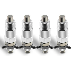 Fuel Injectors 15271-53020 70000-65209 Compatible with Kubota D950 D1302 D1402 V1702 V1902 Engine（4PCS）