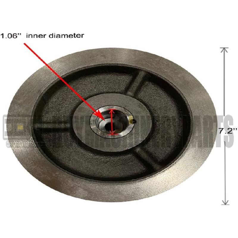 Golf Cart Drive Clutch Fit for E-Z-GO 2-Cycle 1976-1988 Gas Model