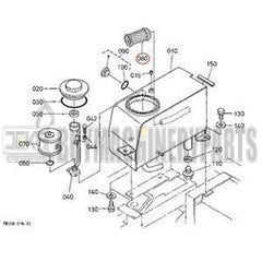 Hydraulic Suction Filter 68191-62180 for Kubota Excavator KX36(H) KX41-2 KX41H
