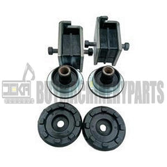 1 Set Mounting Rubber Cushion 4334526 4426636 4426637 for Isuzu Engine 4BG1 Hitachi Excavator ZX110 ZX120 ZX125US