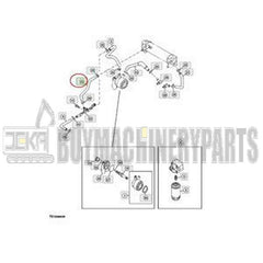 Air Intake Hose 8980306260 for Isuzu Engine 4LE2 John Deere Excavator 75D 85D