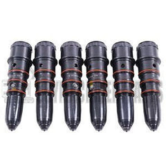 6 Pcs Fuel Injector 3069767 3059424 for Cummins Engine NH855 N855 NT855 NTA855 KTA19