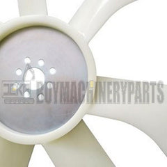 Cooling Fan Blade 21060-90069 4353609 for Isuzu Engine 4JB1 Hitachi Excavator EX60-1 EX75UR EX75UR-3 EX75URLC-3