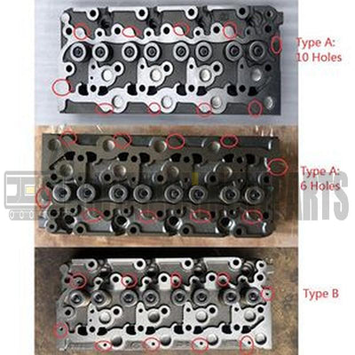 Engine V2203 V2203-M Complete Cylinder Head With Full Gasket Kit for Kubota Generator KJ-S150V-USA KJ-T210V-USA SQ-1200-USA SQ-3250-USA-SW