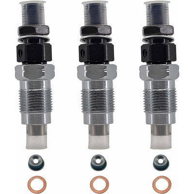 Fuel Injectors 16082-53900 16082-53903 Compatible With Kubota D1403 D1503 D1703 V2203 Engine Parts（3PCS）