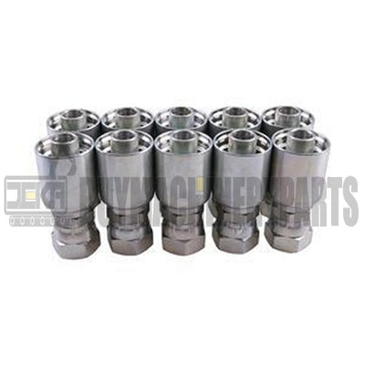 10PCS Hydraulic Hose Fitting With 5/8