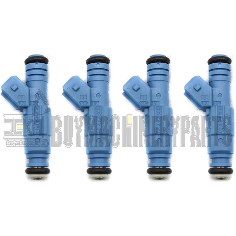 4 Pcs 0280155885 F01R00M082 Engine Fuel Injector Nozzle Compatible with Land Rover Freelander MG ZT ROVER 75 Tourer 1.8 16V Parts