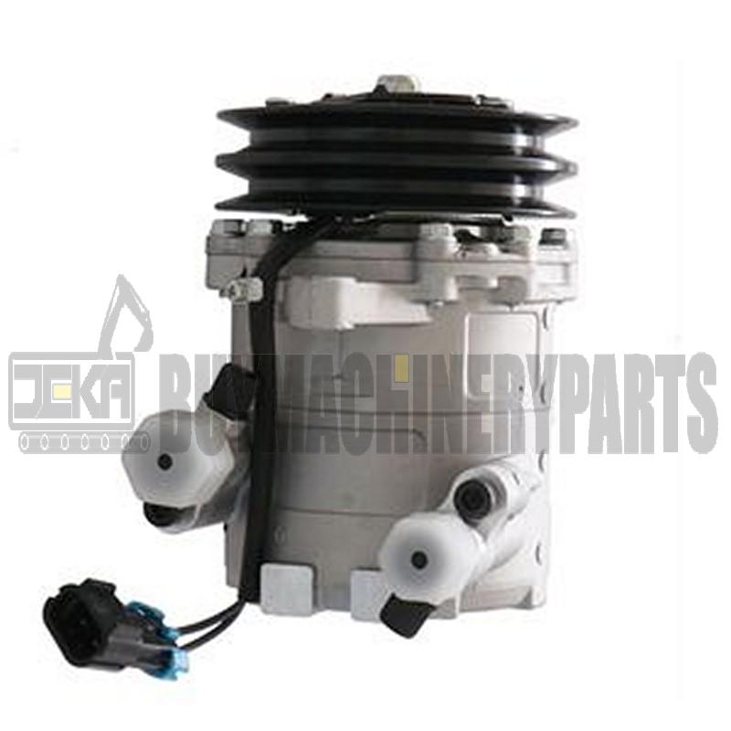 Seltec TM-08 Air Conditioning Compressor 6733655 for Bobcat Skid Steer Loader A220 A300 S150 S160 S175 S185 S205 S220 S250 S300 S330