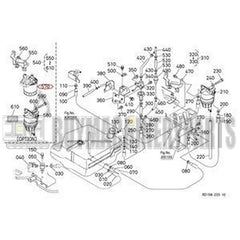 Fuel Filter RD159-51022 for Kubota Excavator KX040-4 U48-5