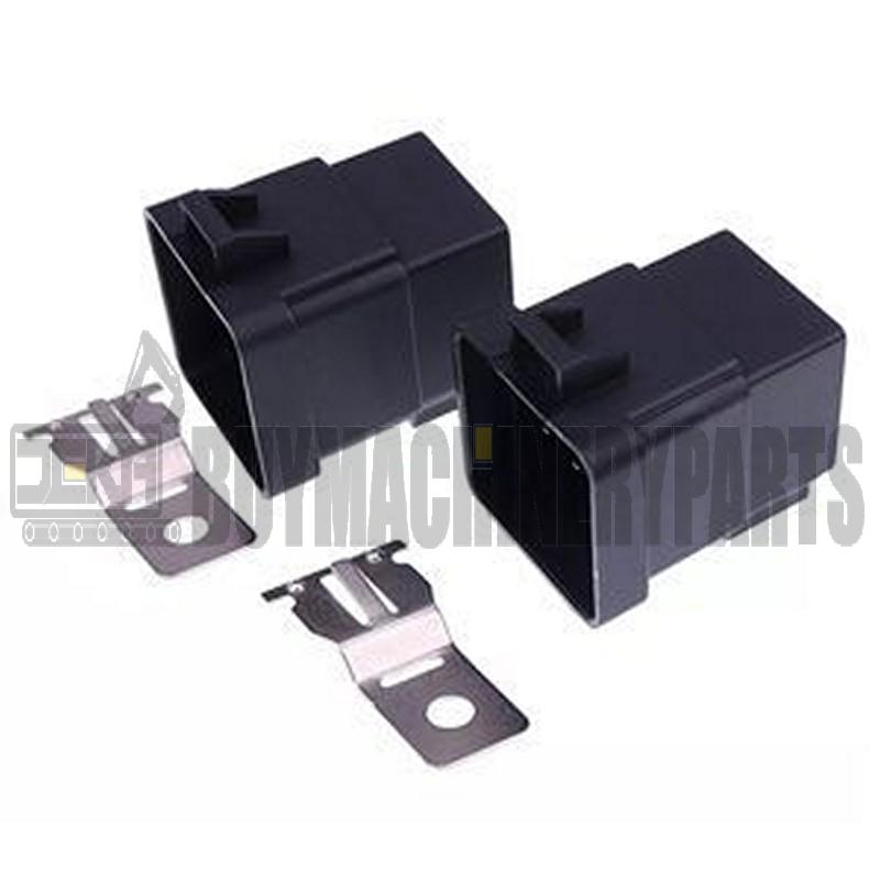 2 Pcs Relay AM123716 for John Deere Engine 4045 6068 Mower 717 717A 717E 727 727A 737 757 777 797 997 1420 1435 1445 1545 1565 Z820A Z830A