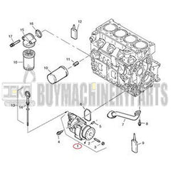 Oil Pump VOE11715526 for Volvo Wheel Loader L30 L30B L32 L32B L35 L35B ZL502C