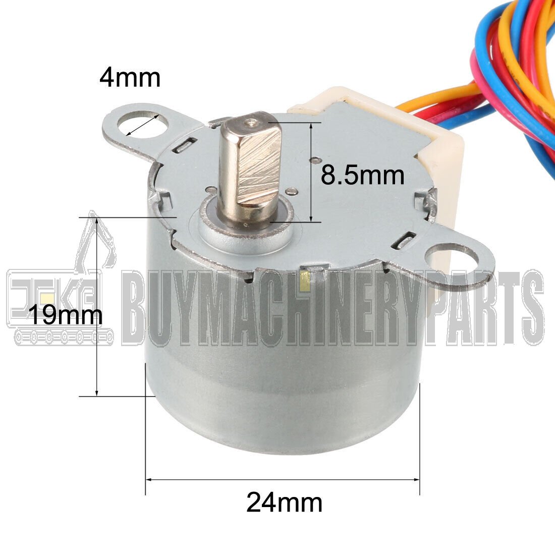 2pcs 24BYJ48 DC 12V Micro Reduction Stepper Stepping Motor 4-Phase 5 Wire