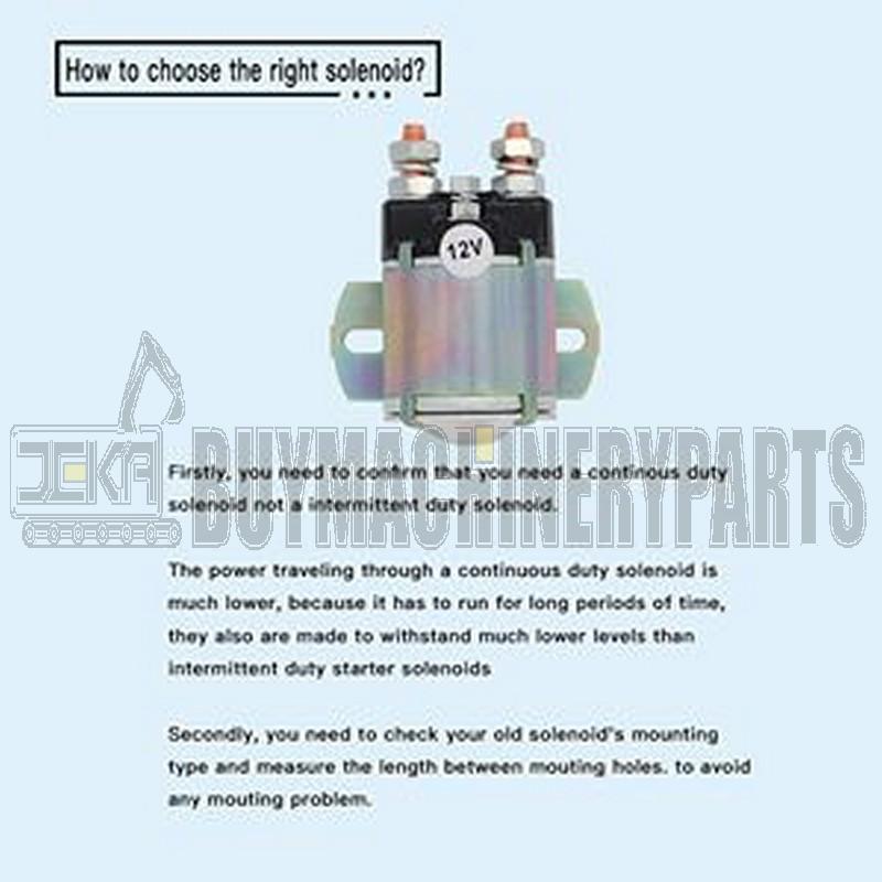 12V Solenoid JF2-H1950-00 for Yamaha Golf Cart G2-G15 Gas 4-Cycle 1985+ 4 Terminal