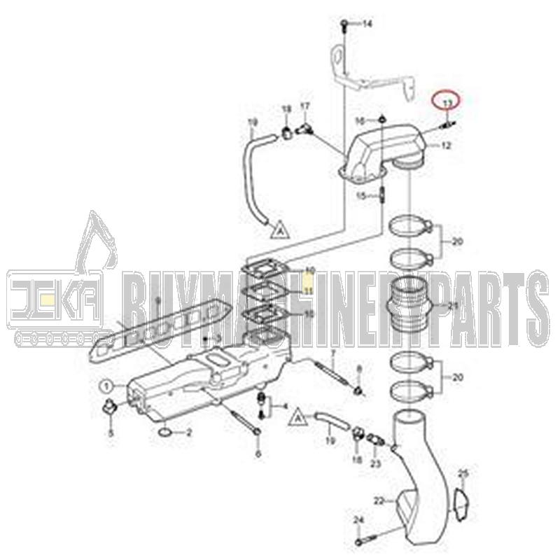 Temperature Sensor Sender 3862500 for Volvo Penta Engine 3.0GLM-C 4.3GL-P 4.3GXi-FF 5.0OSi-J 8.1OSi-J 8.1Gi-A V8-300-A V6-200-A