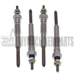 4PCS Glow Plug 600-815-2761 for Komatsu Engine 3D95S-W-1E 3D95S-W-1D 4D95S-1D Loader WA70-6 WA65-6 WA80-6 WA70-7