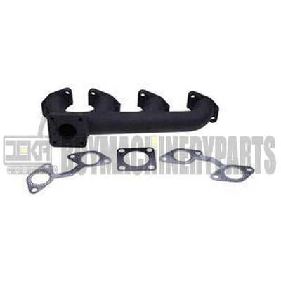 Exhaust Manifold With Gasket 6651482 for Kubota Engine V2203 V1903 Bobcat 331 334 335 337 341 430 E42 E45 751 753 763 773 S150 S160 S175 S185