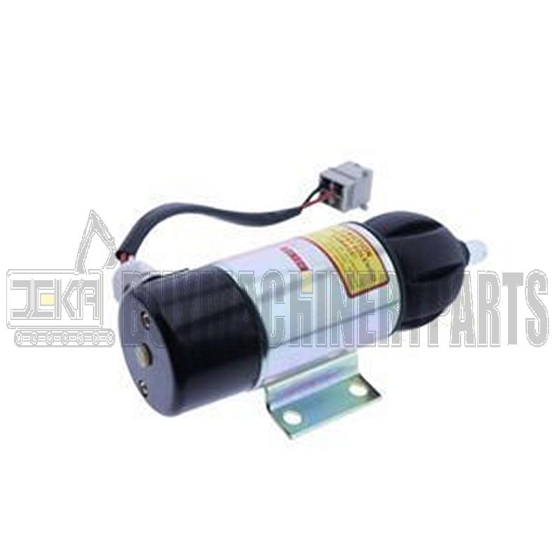 12V Stop Solenoid 3826743 for Volvo Penta Engine TAD730V TD61ACE TD61AP TD630ME TMD31A MD31A DP-A