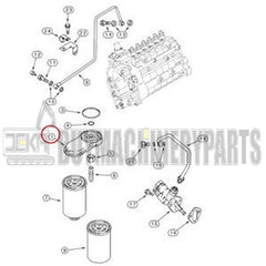 Fuel Filter Head 84140384 for New Holland Tractor TG210 TG230