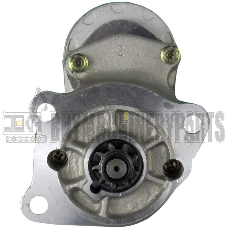 Starter Compatible with Caterpillar T40D T45D T50D T55D T60D TC60D V30D V35D V40D V45D V50D VC30D VC60D Daewoo G20-2 - GC30S-2 Replaces 128000-0590 128000-0591 3E5129 6T7002D141097