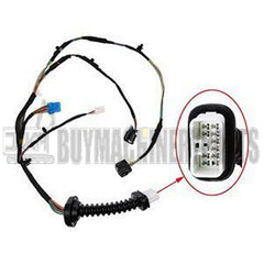 Rear Door Harness with Connectors 645-506 for Dodge Ram 1500 2500 3500 4500 5500 2004-2010 Replaces 56051931AA 56051931AB