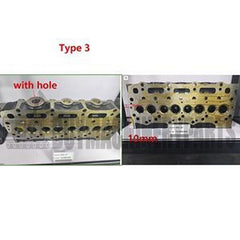 Complete Cylinder Head With Valves 111011090 for Perkins Engine 404C-22 404C-22T 404D-22T 404D-22