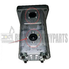 Hydraulic Pump 3A111-82200 for Kubota B2320DT B2410HSD B2650HSD B2710HSD B2920HSD B3030HSD B7510D B7800HSD