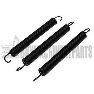 3 Pcs Extension Spring 732-0384 932-0384 for MTD 13A6695H000 13AJ795S059 13AJ795S004 Cub Cadet LTX1040 LTX1046 Yard Man 136A694F401 14AU844H401