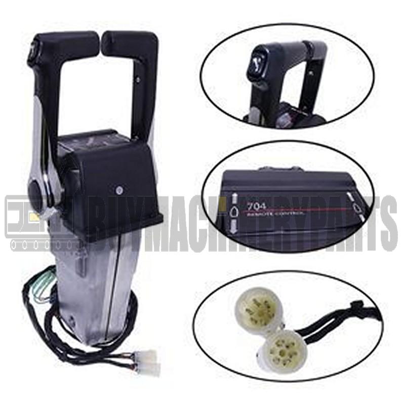 Dual Twin Binnacle Remote Control 704-48207-P1-00 for Yamaha Outboard 704 Boat Marine Motor Engine