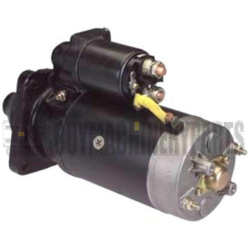 24V 9T Starter Motor Compatible With FIAT ALLIS WHEEL CRAWLER LOADER FR-10B 0001360063