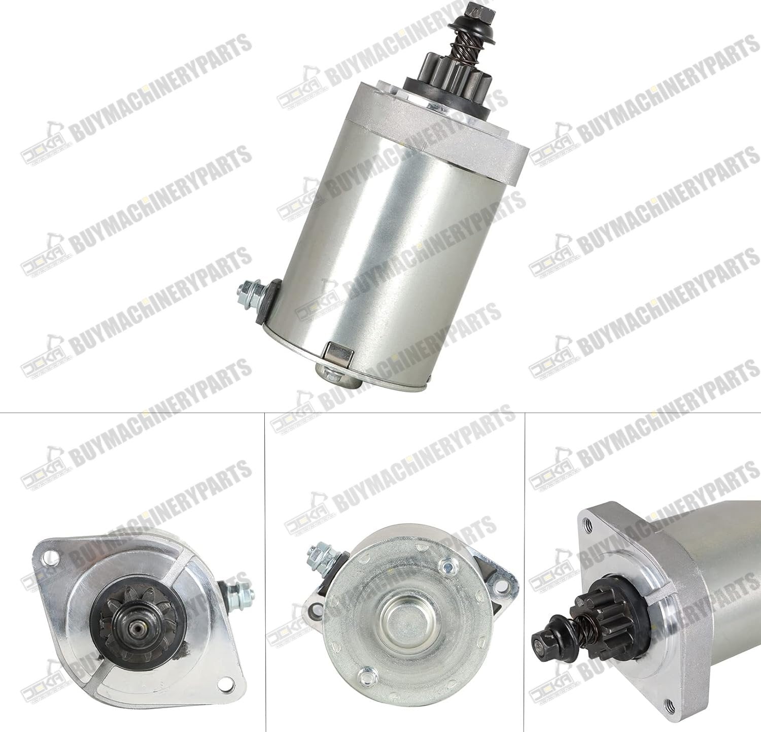 12V Starter Motor Replacement for Kawasaki 21.5-24Hp FR651V FR691V FR730V FS481V FS541V FR600V Zero Turn Mower Replace 21163-0711 21163-7035 21163-0714 FR691V-AS04 for Stens 435-142