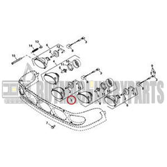 Floodlamp RE271574for John Deere Tractor 8120 8200 8320 8420 8520