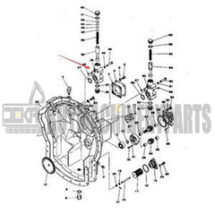 Relief Valve 195-13-16100 for Komatsu D85A-12 D85P-18 D155C-1 D95S-1 D95S-2 D155A-1 D155A-2 D355A-5 D155W-1 D455A-1