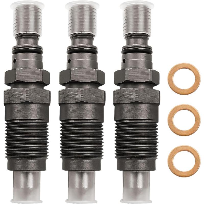 3 Pack Fuel Injectors Fit For John Deere 2210 2020 2030 4010 4100 4110 415 425 430 445 455 655 670 770 755 756 855 856 F915 F925 F935 X495 X595 Replace AM879688 1700-50002