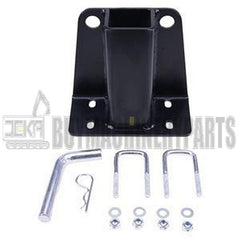 2 Inch Receiver Trailer Tow Hitch with Pins and Clips Kit for Kawasaki Mule 600 610 4x4 SX KAF400