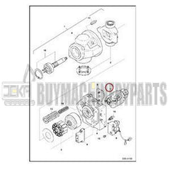 Hydraulic Pump Gear 7006963 for Bobcat Excavator E60