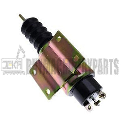 12V 3 Terminals Fuel Shutdown Solenoid 2001ES-12E3U1B2S2 SA-5174-12 for Woodward